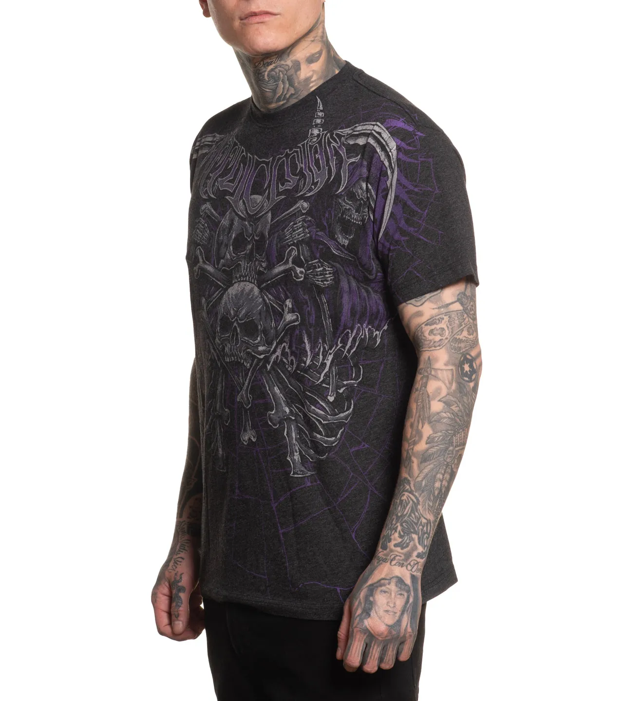 Darkness Falls Tee sold by Affliction product image thumbnail 3