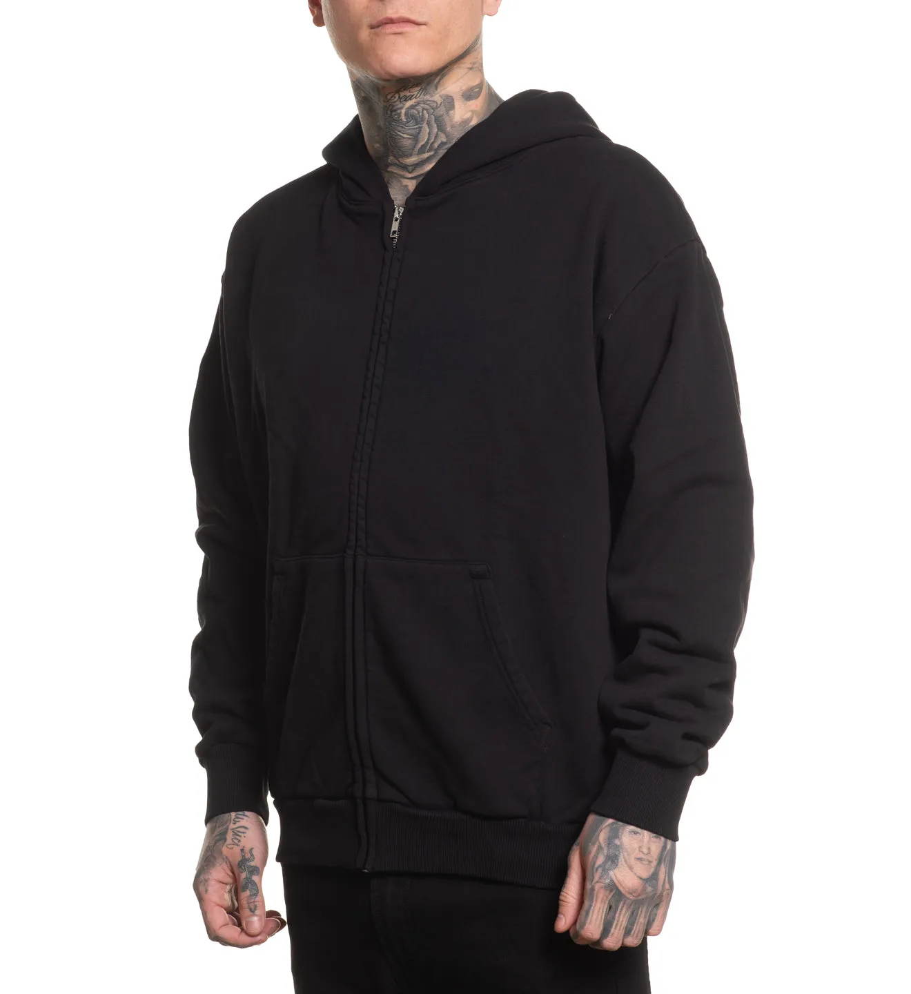 Standard Series Zip-Up Hoodie sold by Affliction product image thumbnail 4