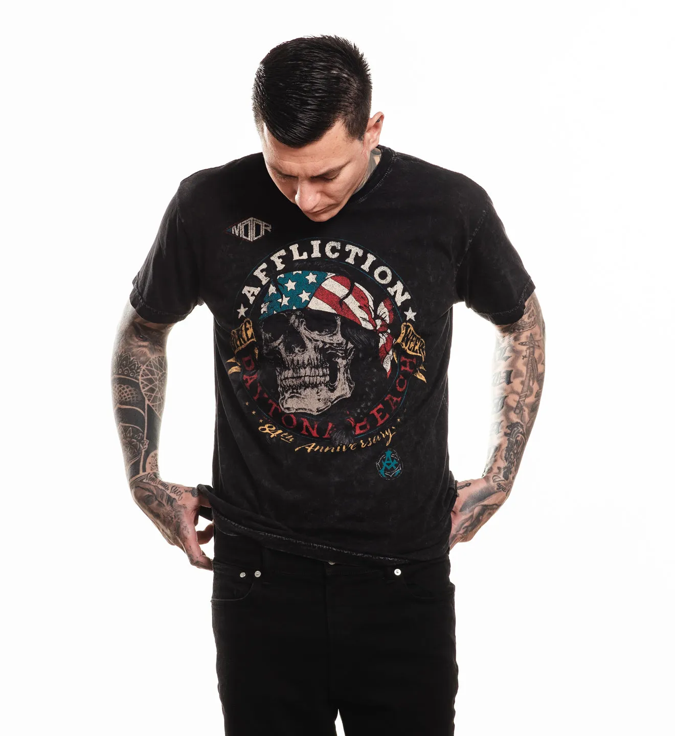 Daytona Outlaw Tee sold by Affliction product image thumbnail 2