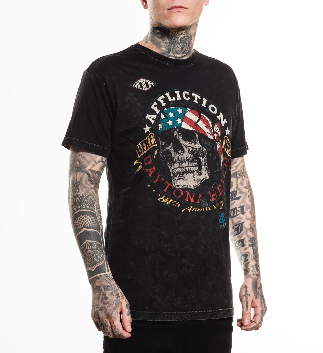 Daytona Outlaw Tee sold by Affliction product image thumbnail 5