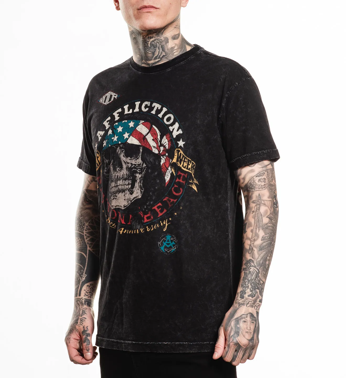 Daytona Outlaw Tee sold by Affliction product image thumbnail 4