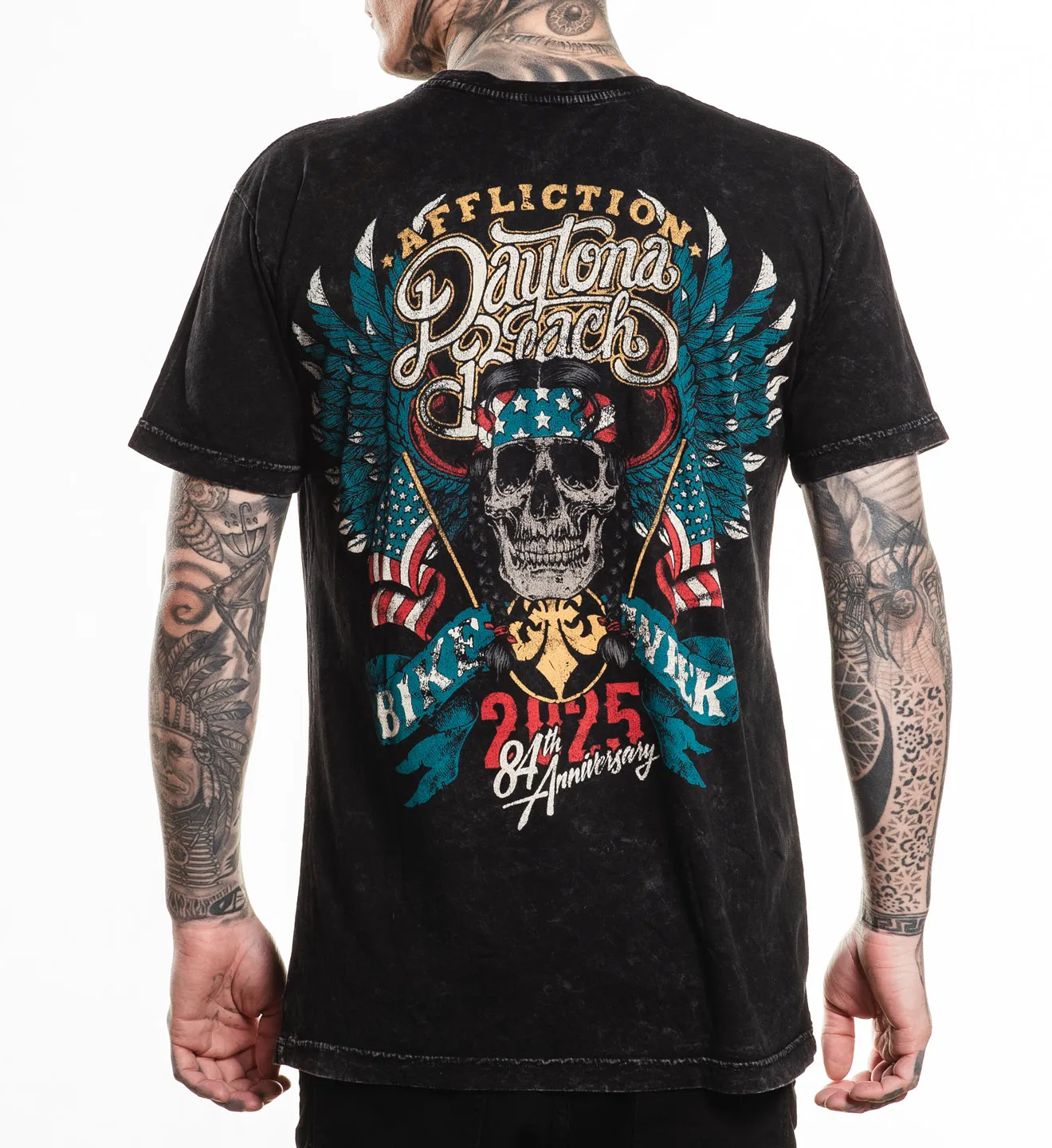 Daytona Outlaw Tee sold by Affliction product image thumbnail 3