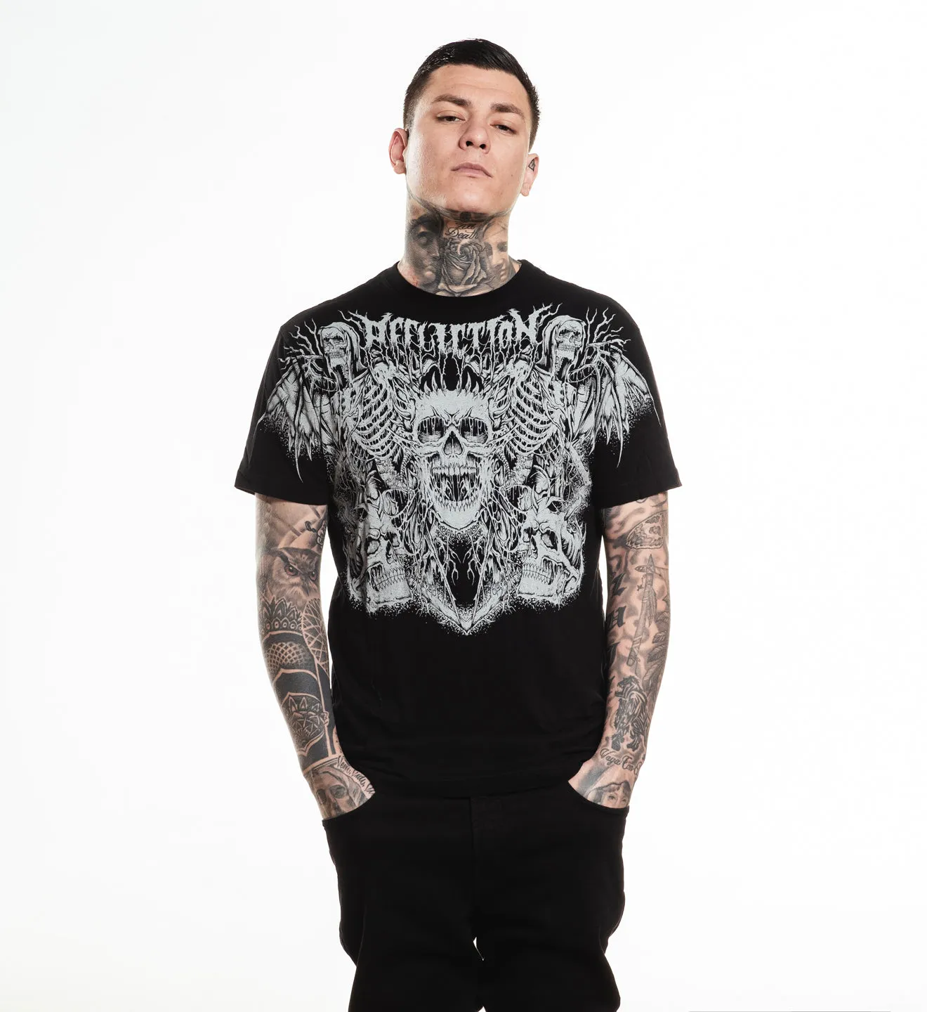Horror Swarm Tee sold by Affliction product image thumbnail 2