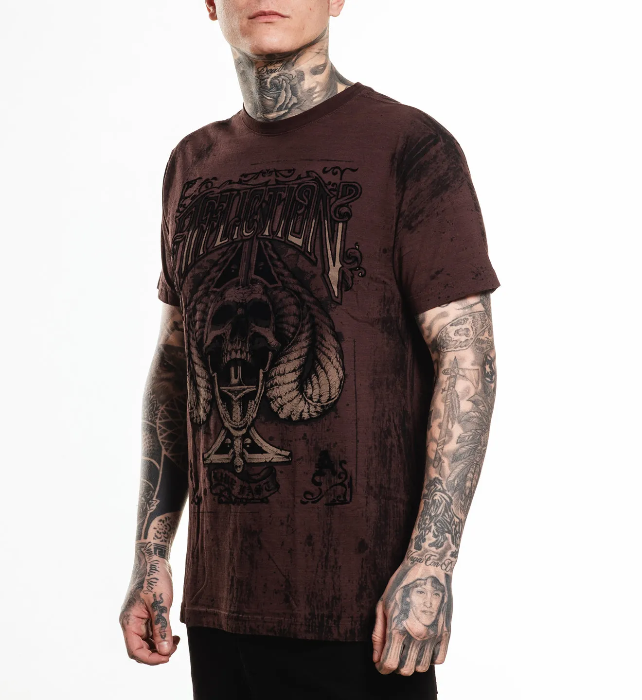 Mortal Suit Tee sold by Affliction product image thumbnail 4