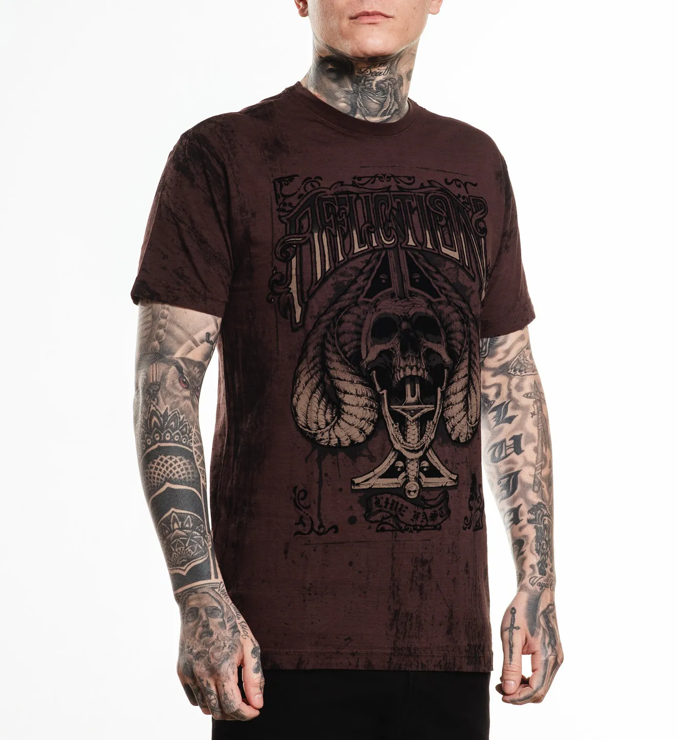 Mortal Suit Tee sold by Affliction product image thumbnail 5