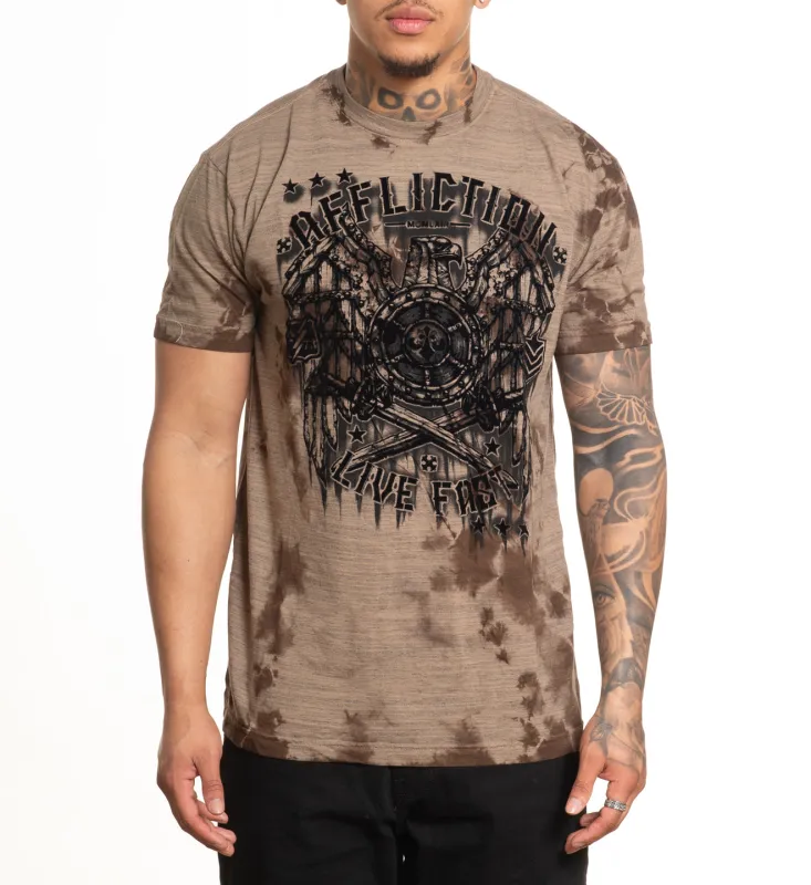 Metal Gear Tee sold by Affliction
