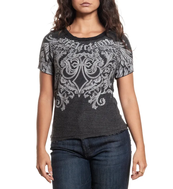 Step Of Faith Tee sold by Affliction