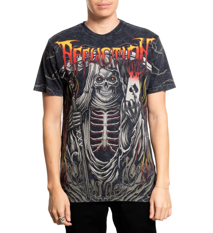 Cursed Fate Tee sold by Affliction