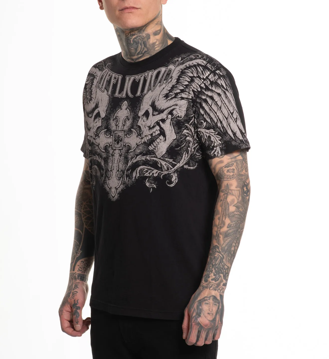 Winged Up Tee sold by Affliction product image thumbnail 3