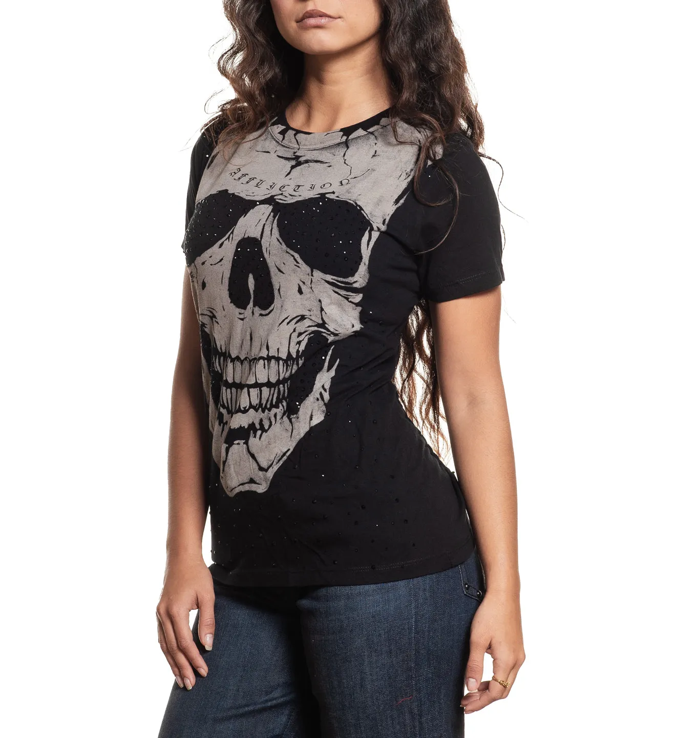 Skull Diamonds Tee sold by Affliction product image thumbnail 4