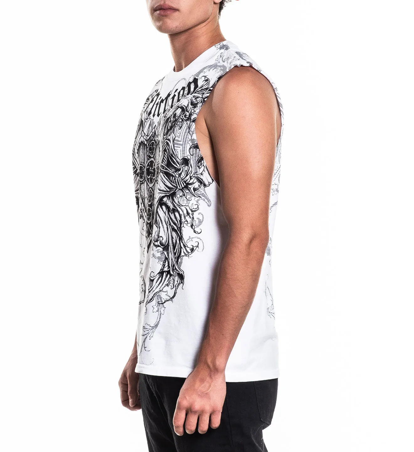 Repent Muscle Tank sold by Affliction product image thumbnail 3