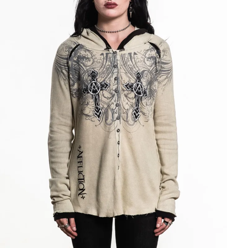 Winged Dagger LS Hoodie sold by Affliction