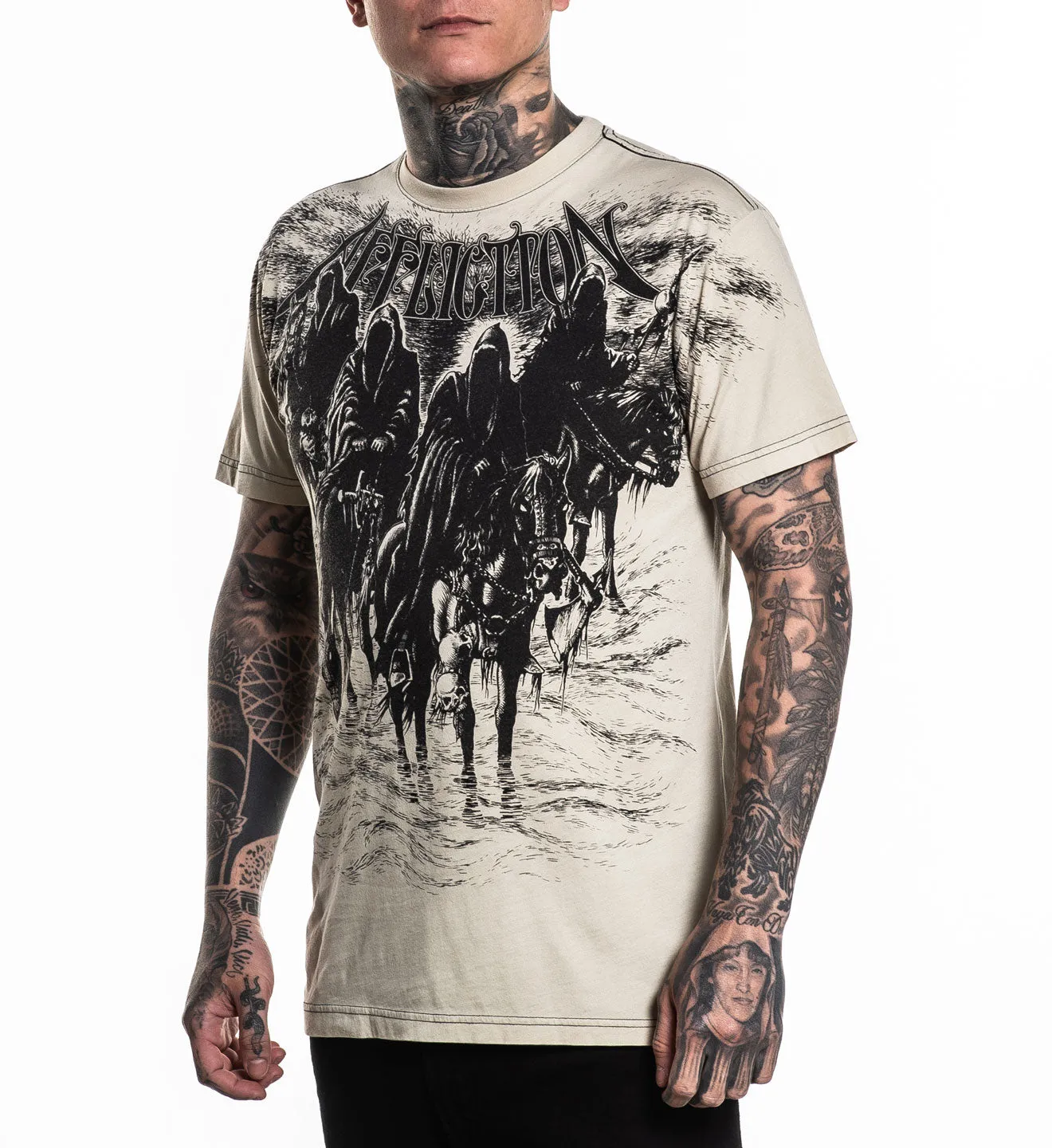 Black Night Tee sold by Affliction product image thumbnail 4