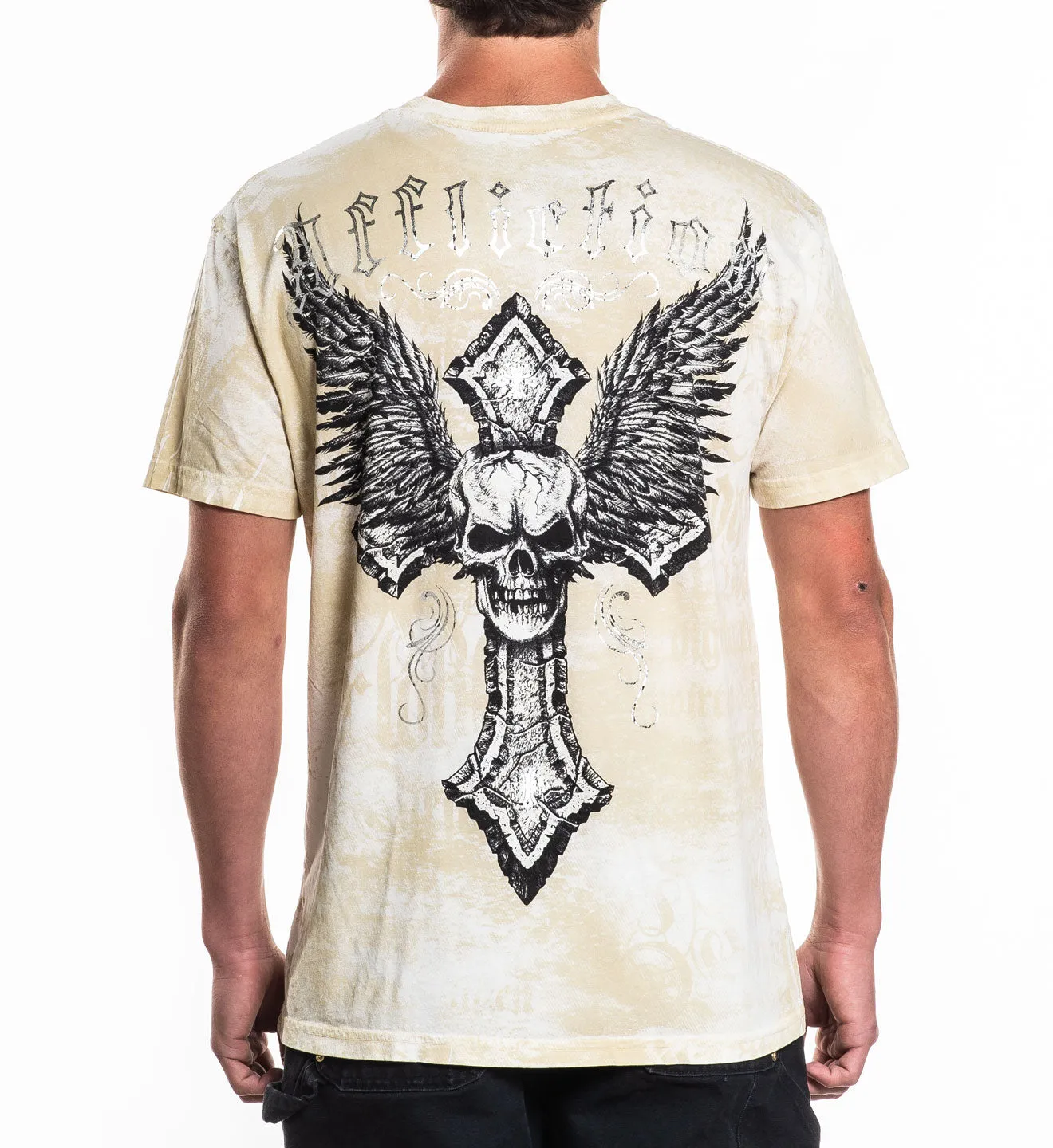 Saints Tee sold by Affliction product image thumbnail 4