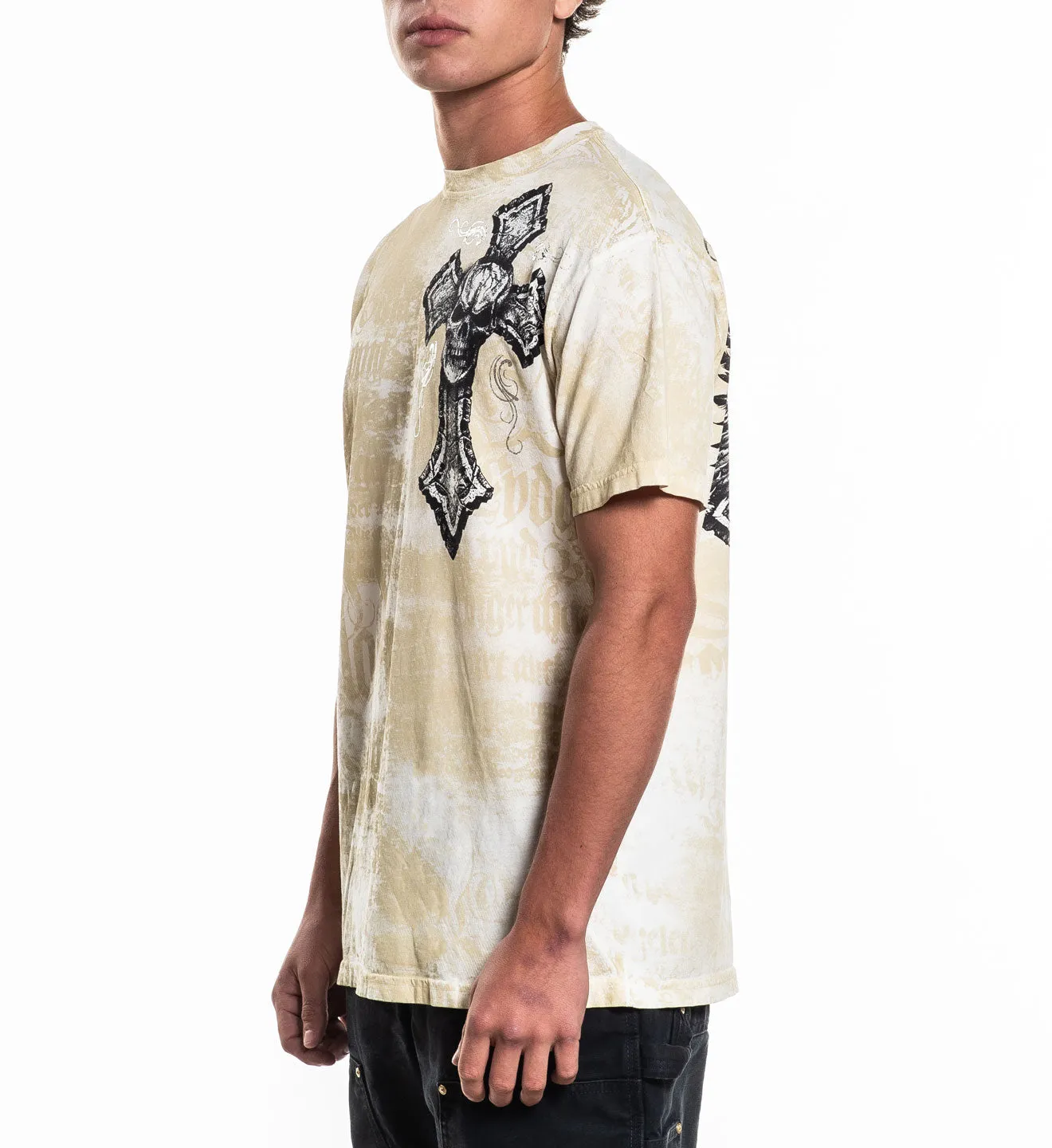 Saints Tee sold by Affliction product image thumbnail 5
