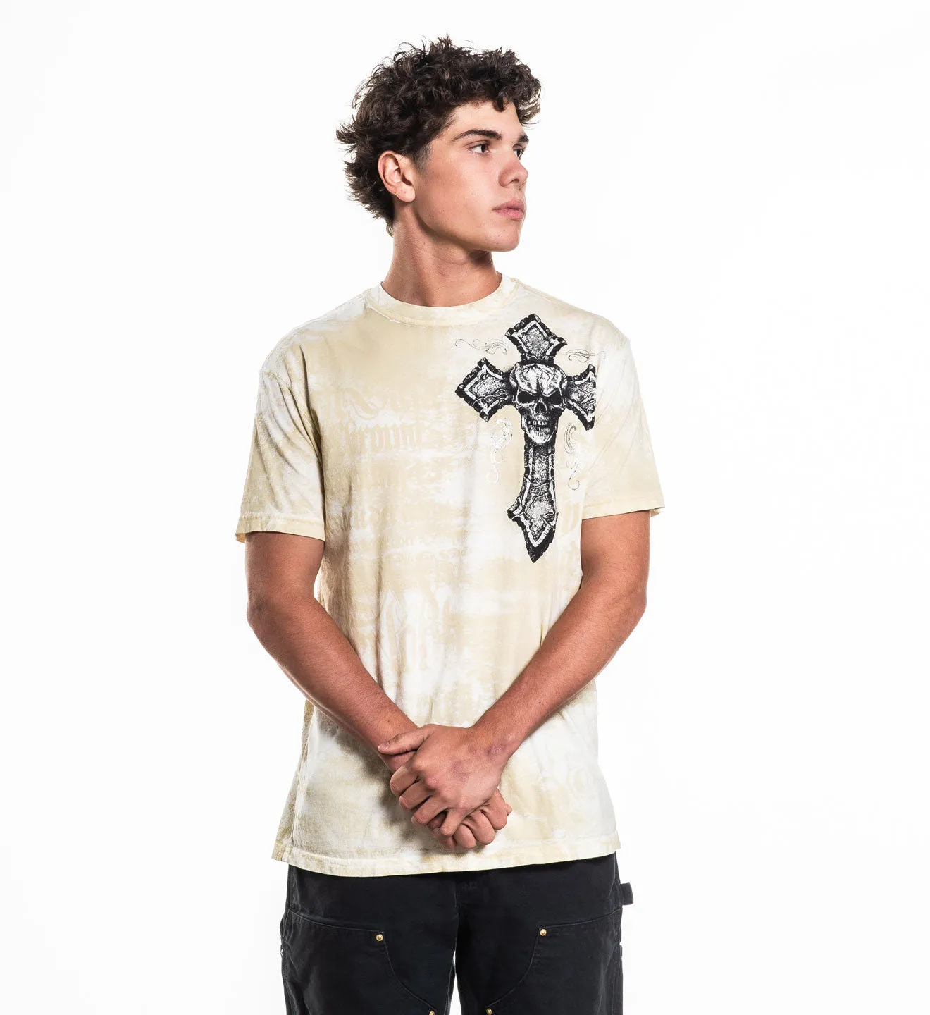 Saints Tee sold by Affliction product image thumbnail 2