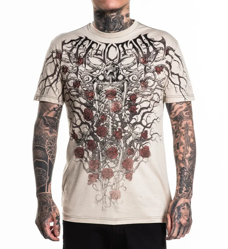 Crimson Doom Tee sold by Affliction