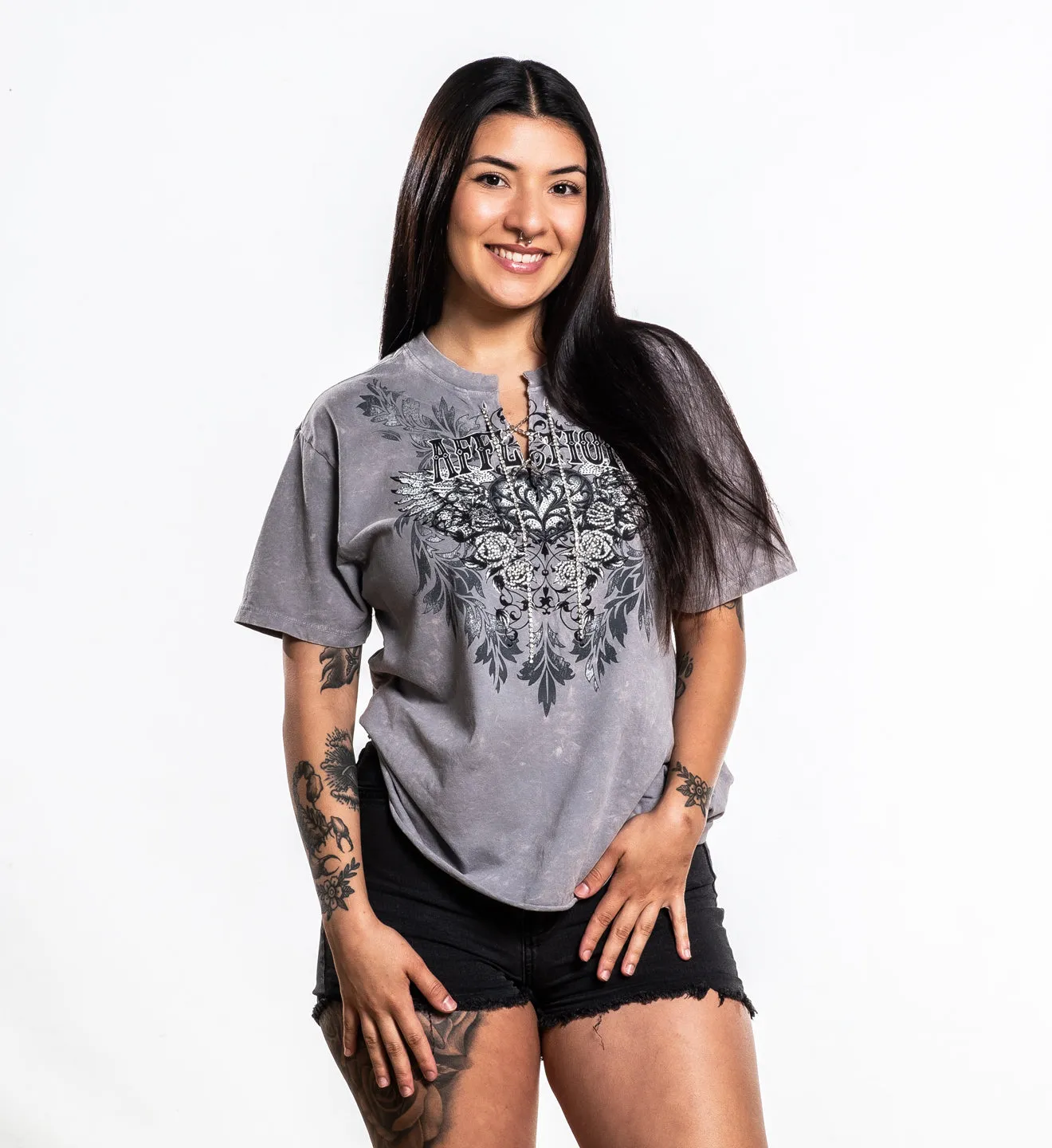 Iron Vine Tee sold by Affliction product image thumbnail 2