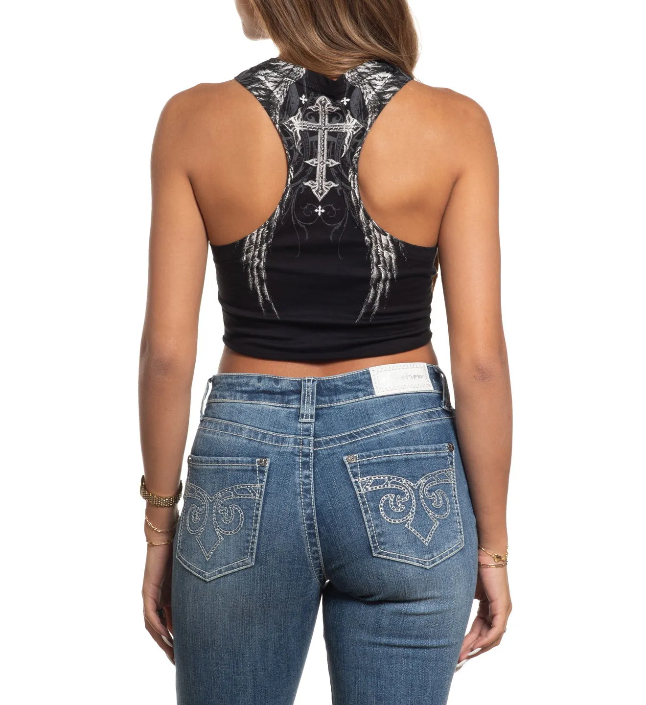 Death Eyes Tank sold by Affliction product image thumbnail 3