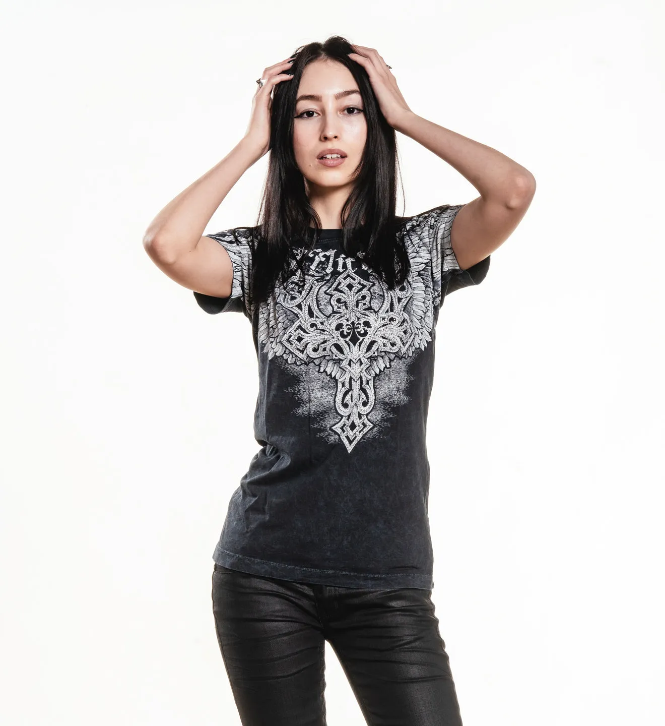 Eternal Throne Tee sold by Affliction product image thumbnail 3