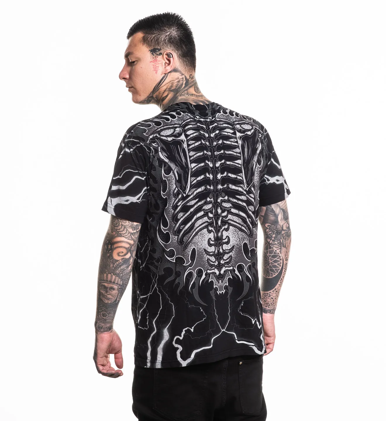Melted Bone Tee sold by Affliction product image thumbnail 4