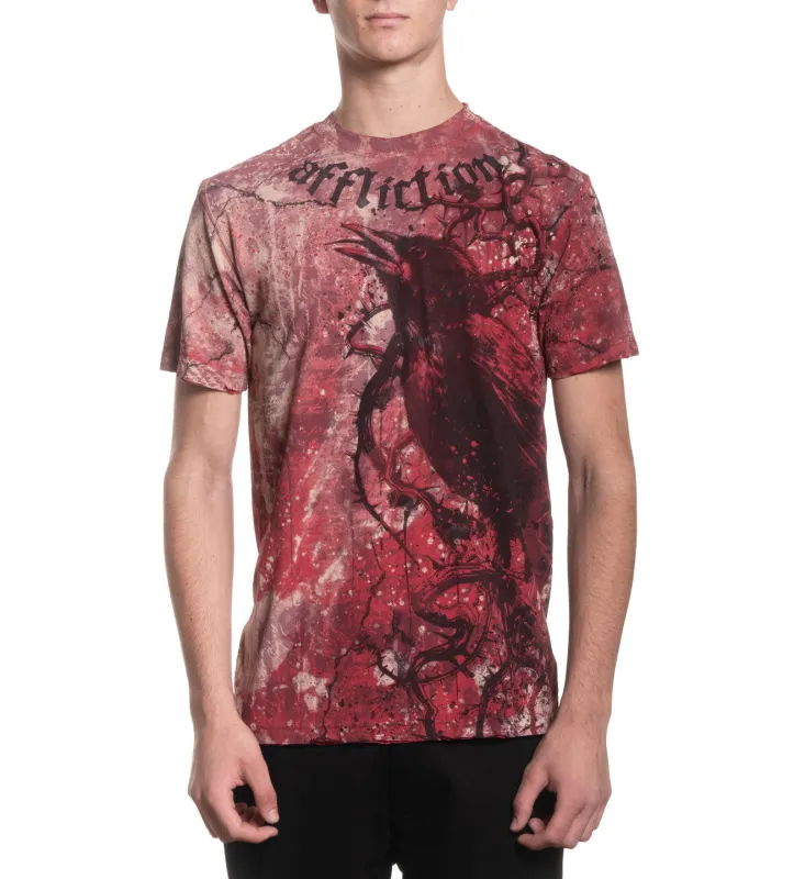 Lone Crow Tee sold by Affliction