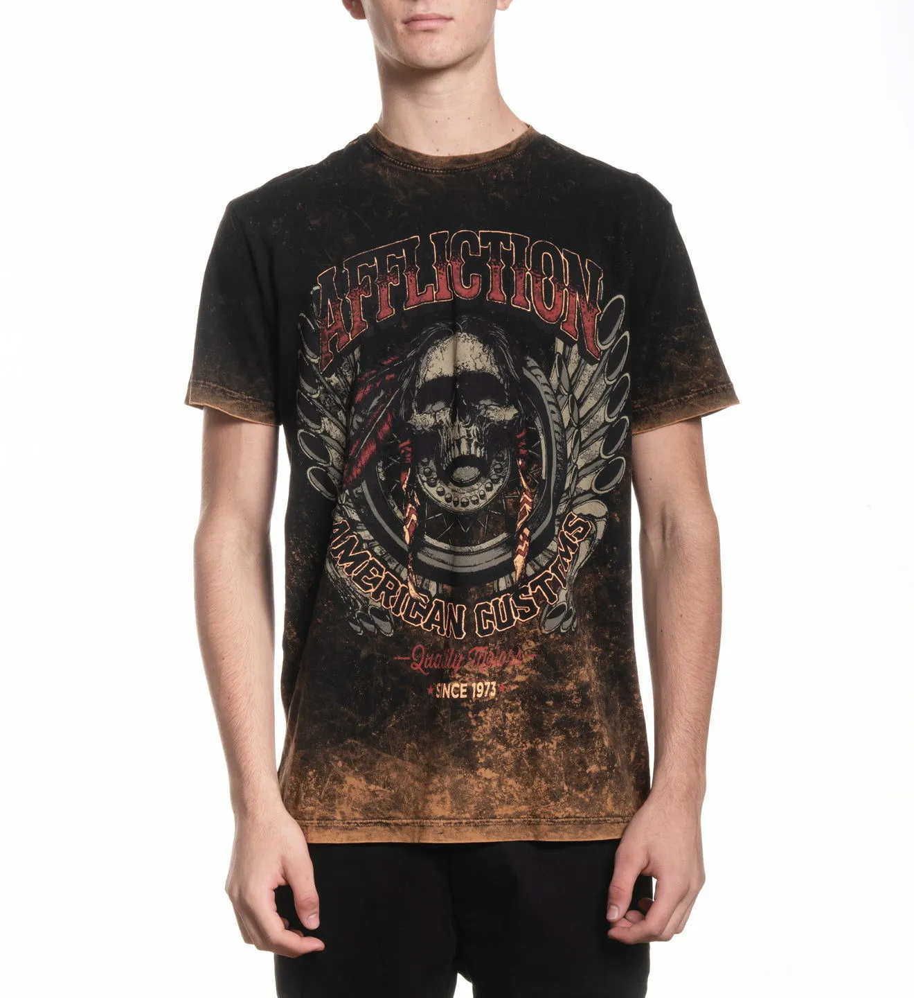 Native Exhaust Tee sold by Affliction