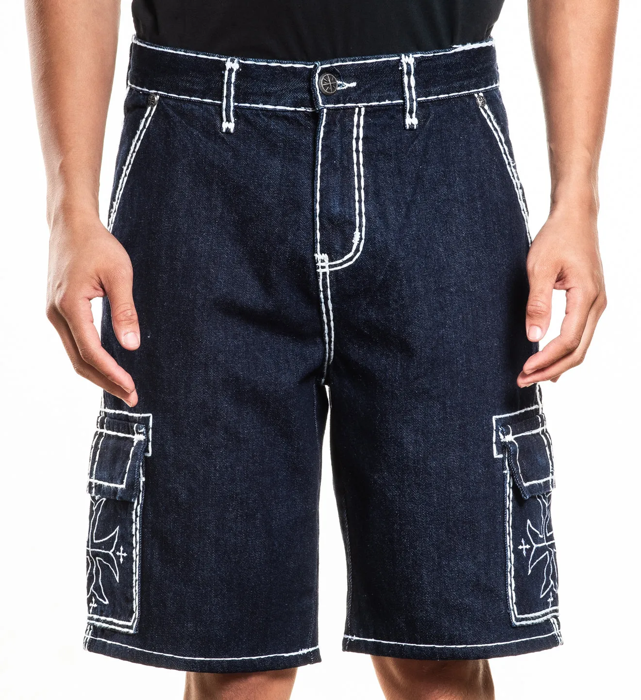 Wide Leg Cargo Short sold by Affliction product image thumbnail 4