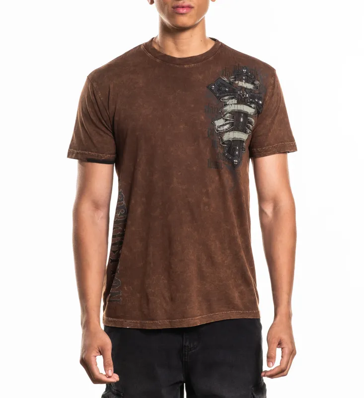 Wage Chaos Tee sold by Affliction
