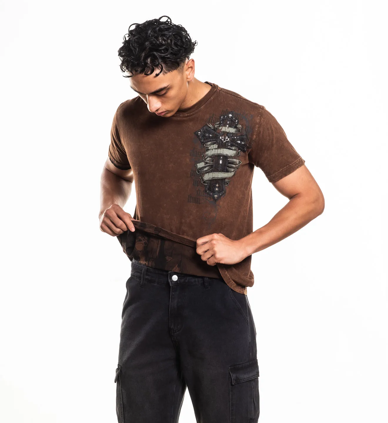 Wage Chaos Tee sold by Affliction product image thumbnail 4