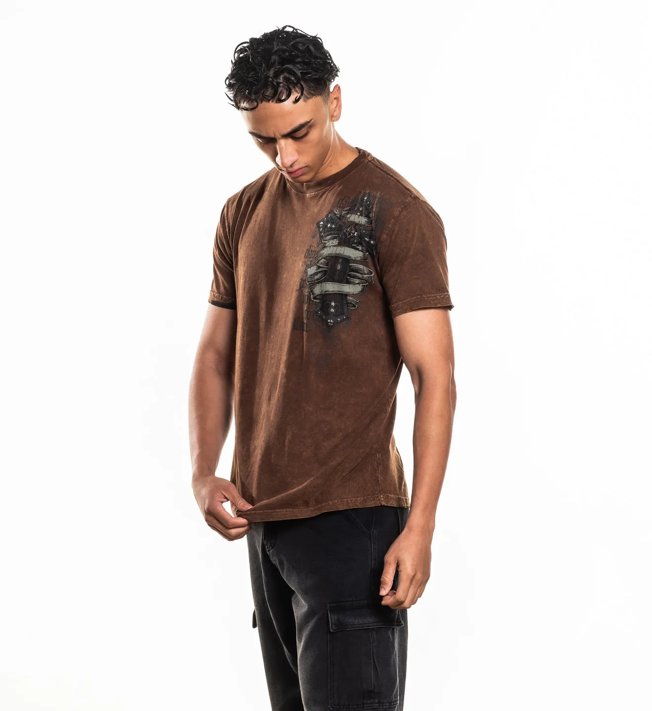 Wage Chaos Tee sold by Affliction product image thumbnail 3