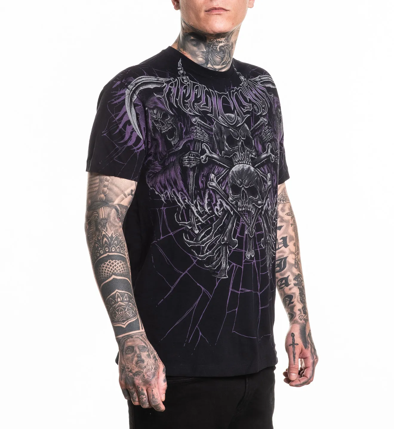 Darkness Falls Tee sold by Affliction product image thumbnail 5