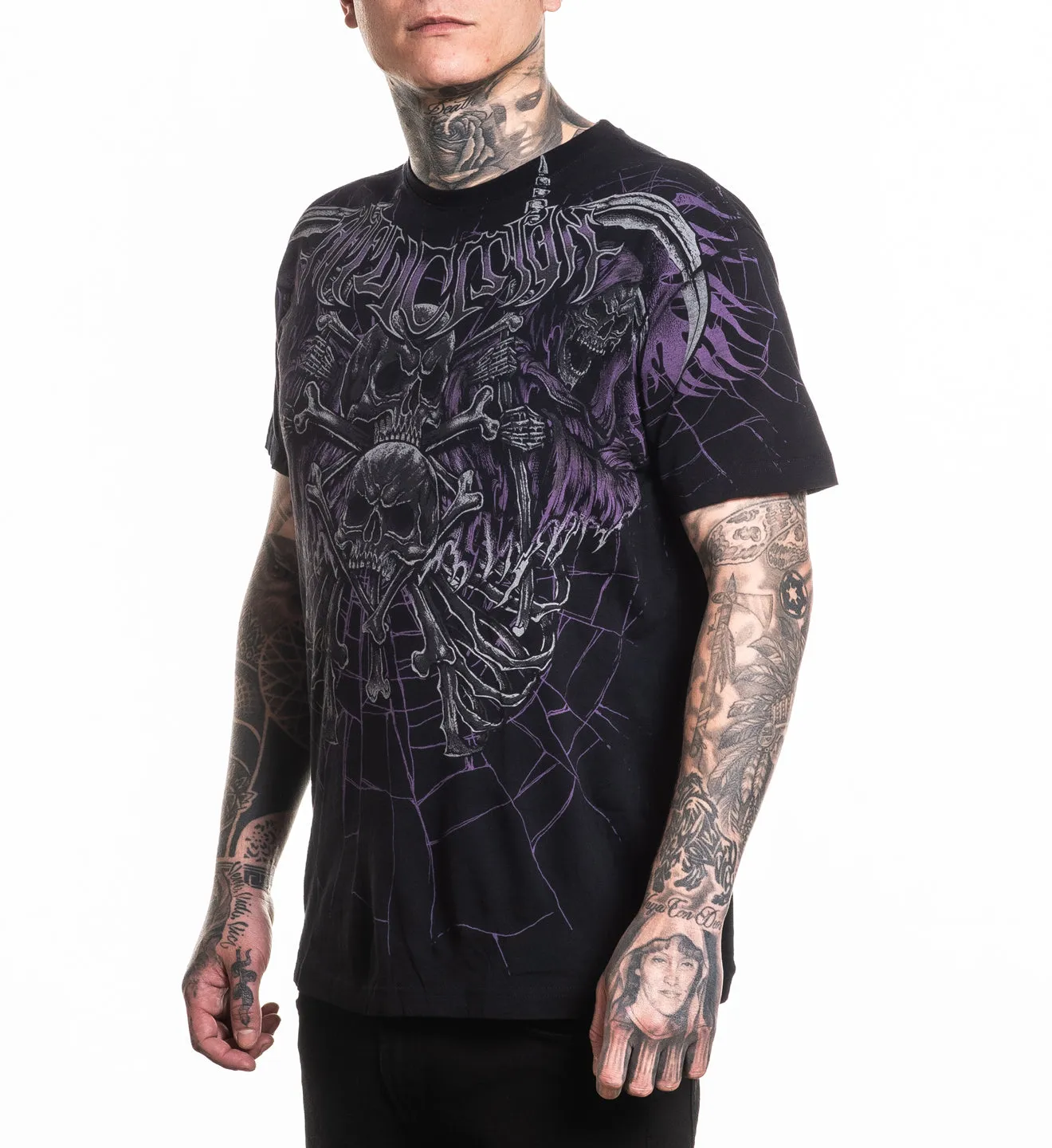 Darkness Falls Tee sold by Affliction product image thumbnail 4
