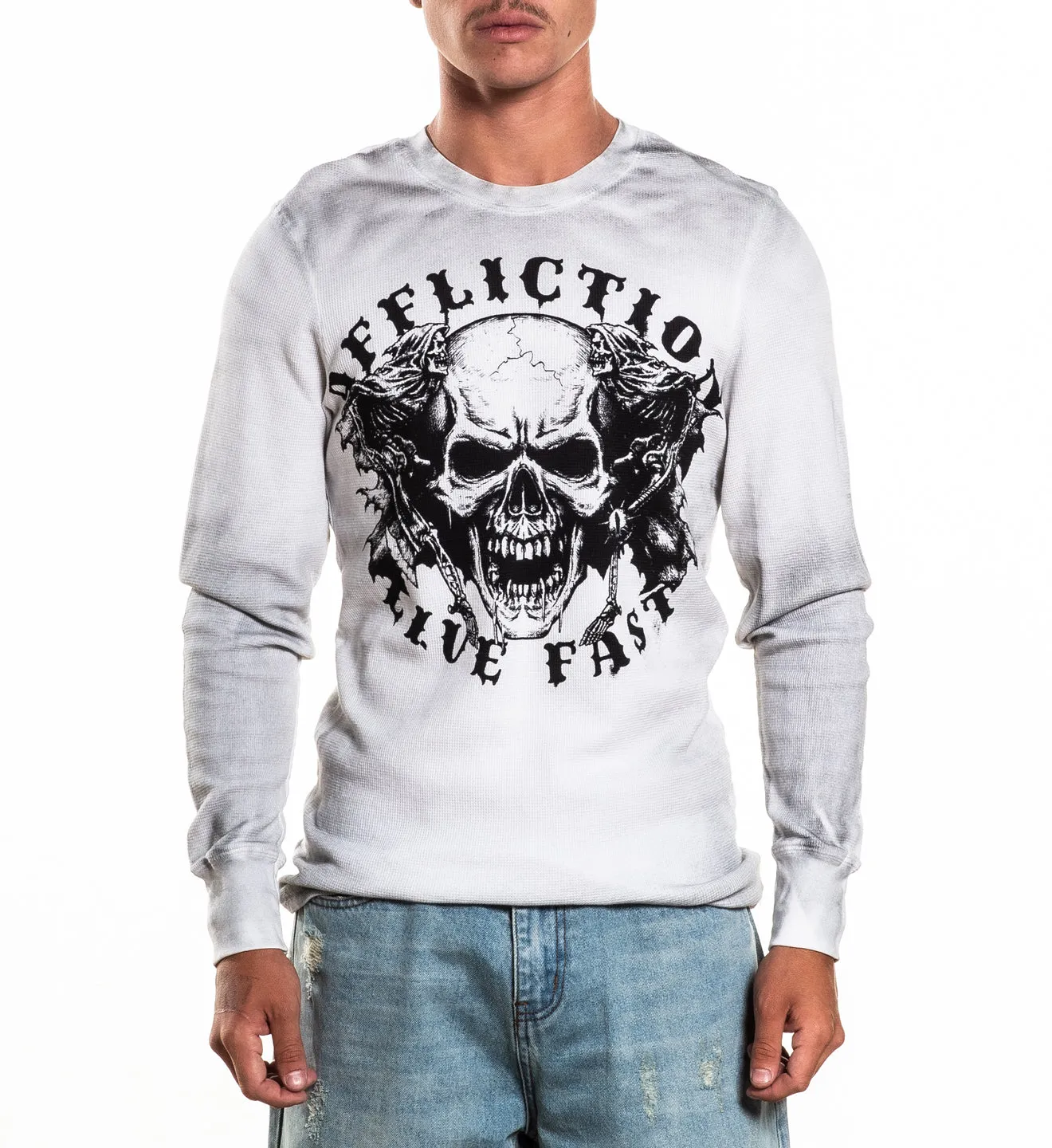 Skull Crushed LS Thermal sold by Affliction