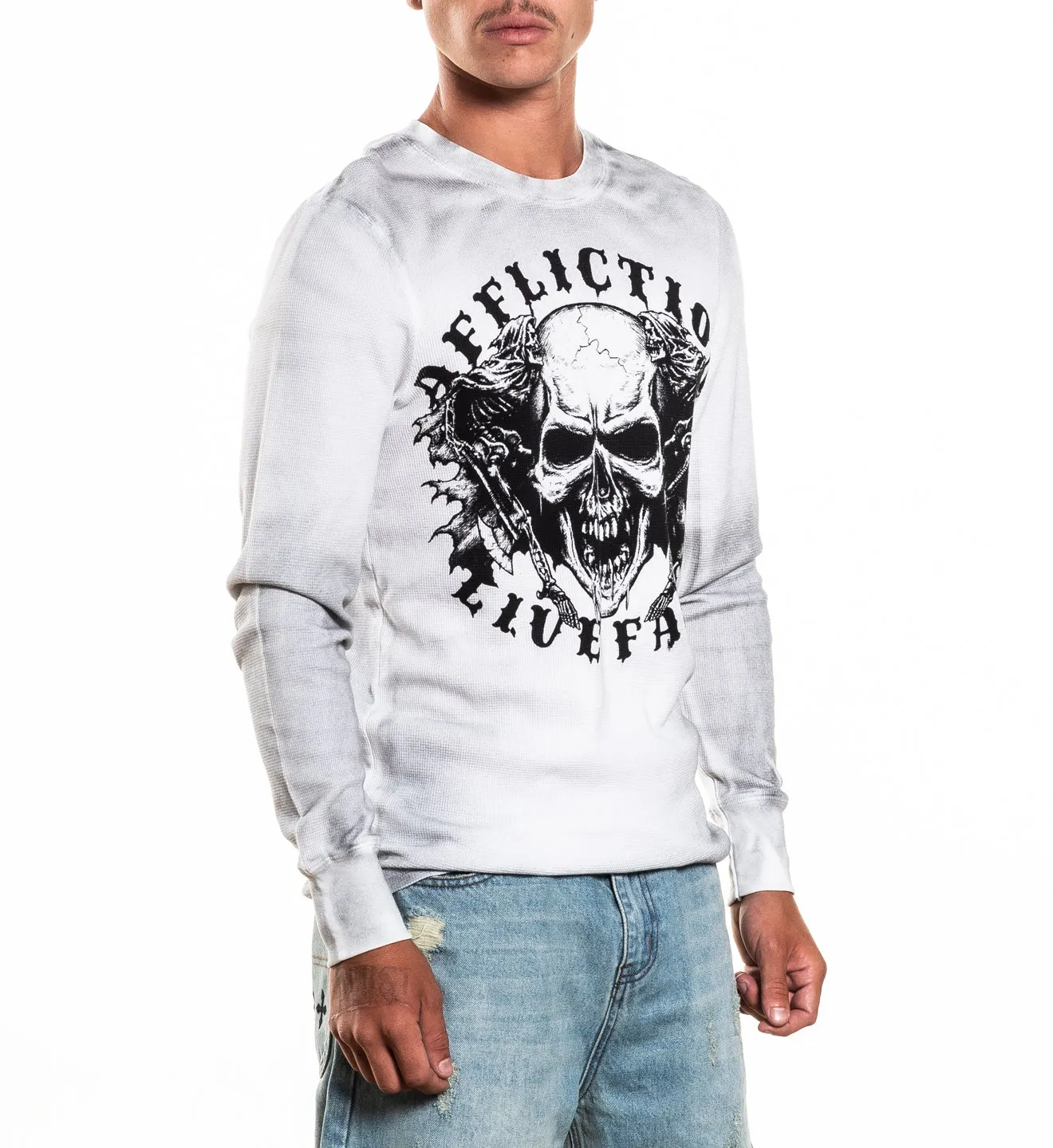 Skull Crushed LS Thermal sold by Affliction product image thumbnail 4