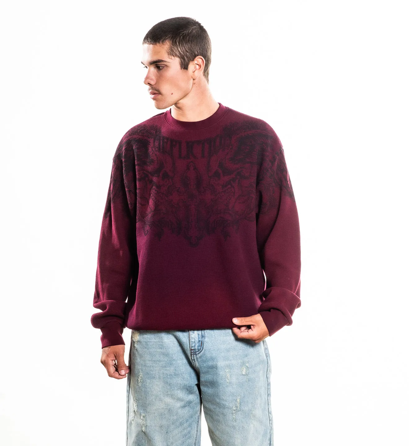 Winged Up LS Thermal sold by Affliction product image thumbnail 4