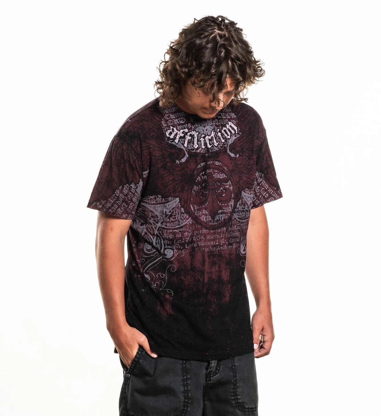 Stone Wings Tee sold by Affliction product image thumbnail 3
