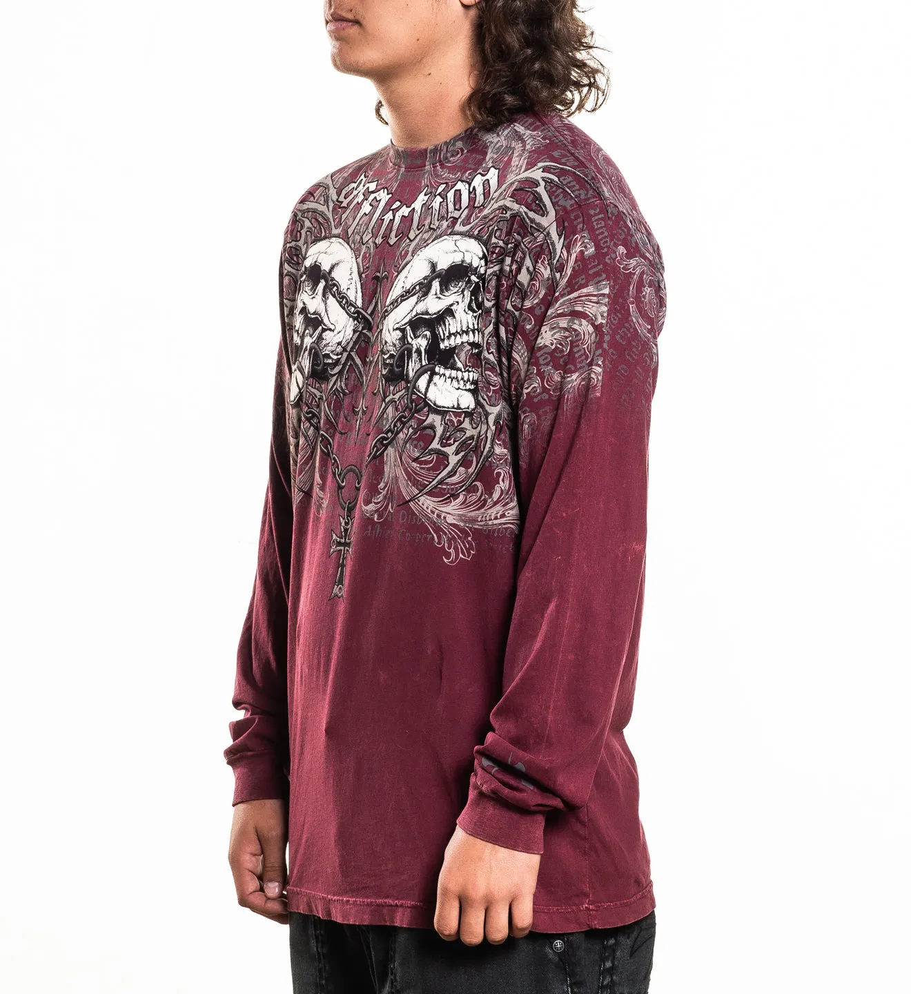 Collapse LS Tee sold by Affliction product image thumbnail 4