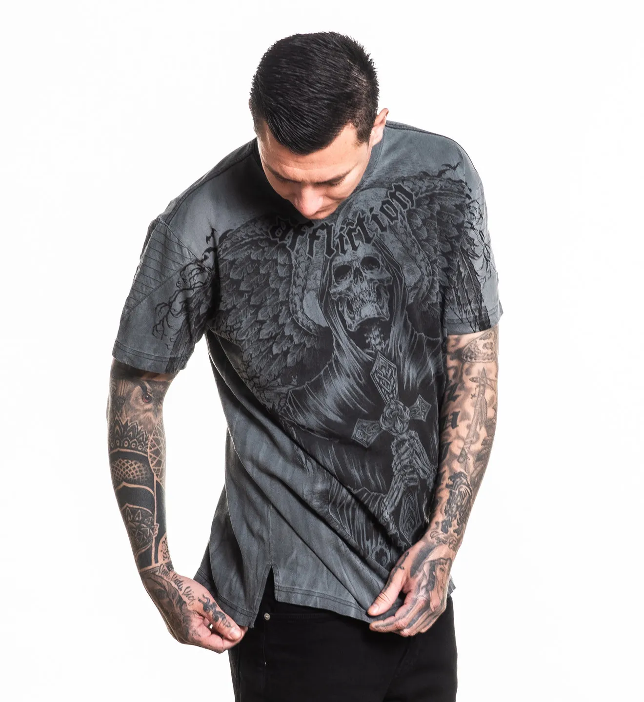Nightmare Tee sold by Affliction product image thumbnail 3