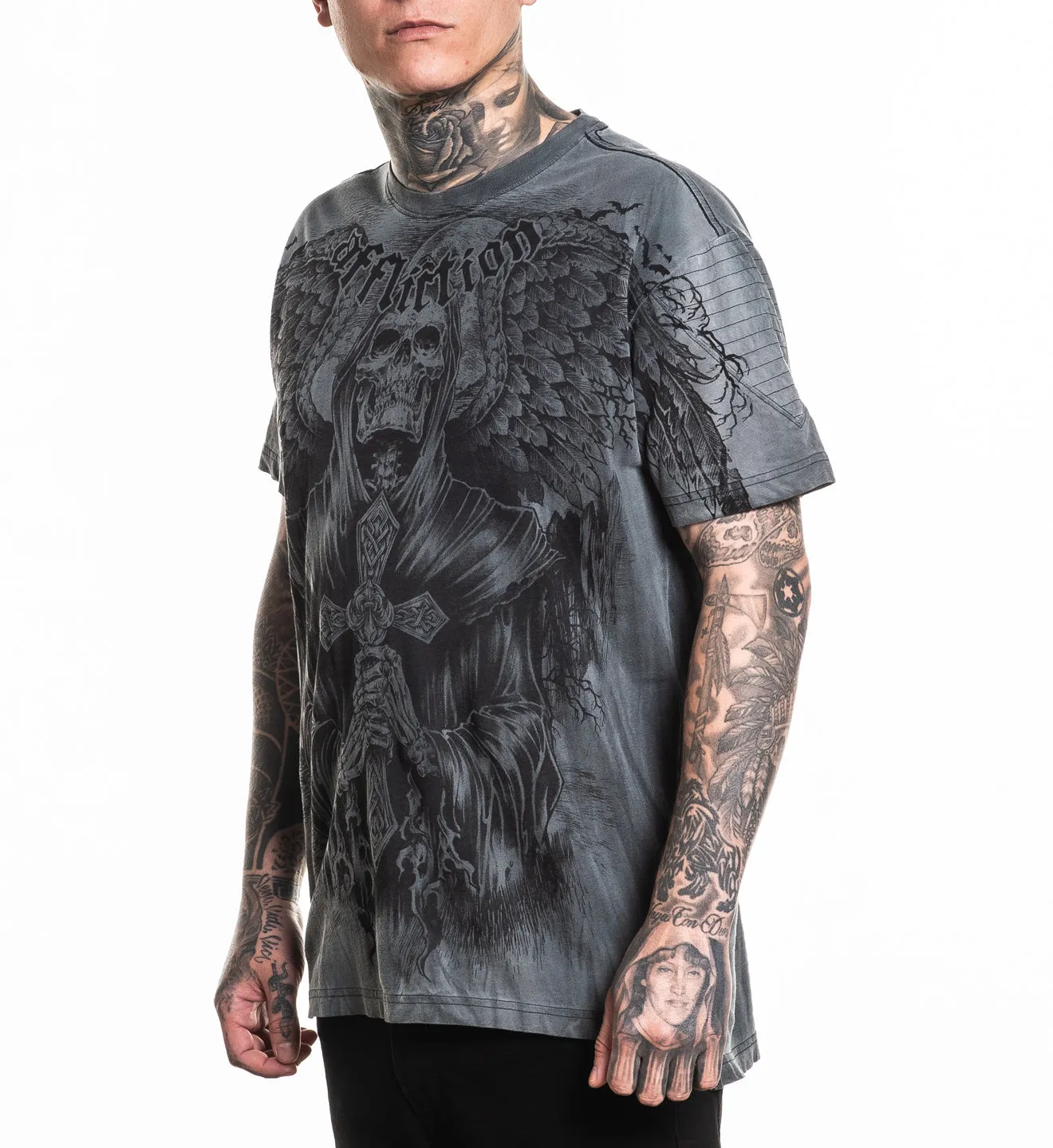 Nightmare Tee sold by Affliction product image thumbnail 5