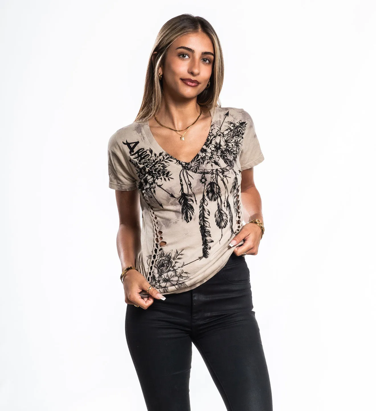 Anemone Tee sold by Affliction product image thumbnail 3