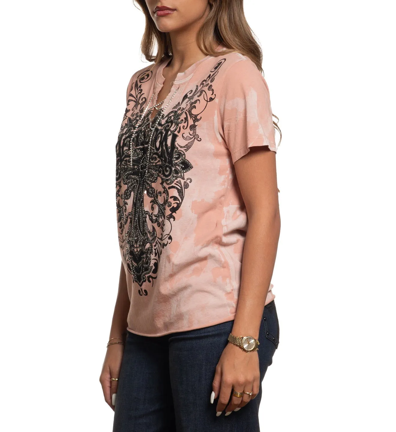 Wichita Gold Tee sold by Affliction product image thumbnail 3