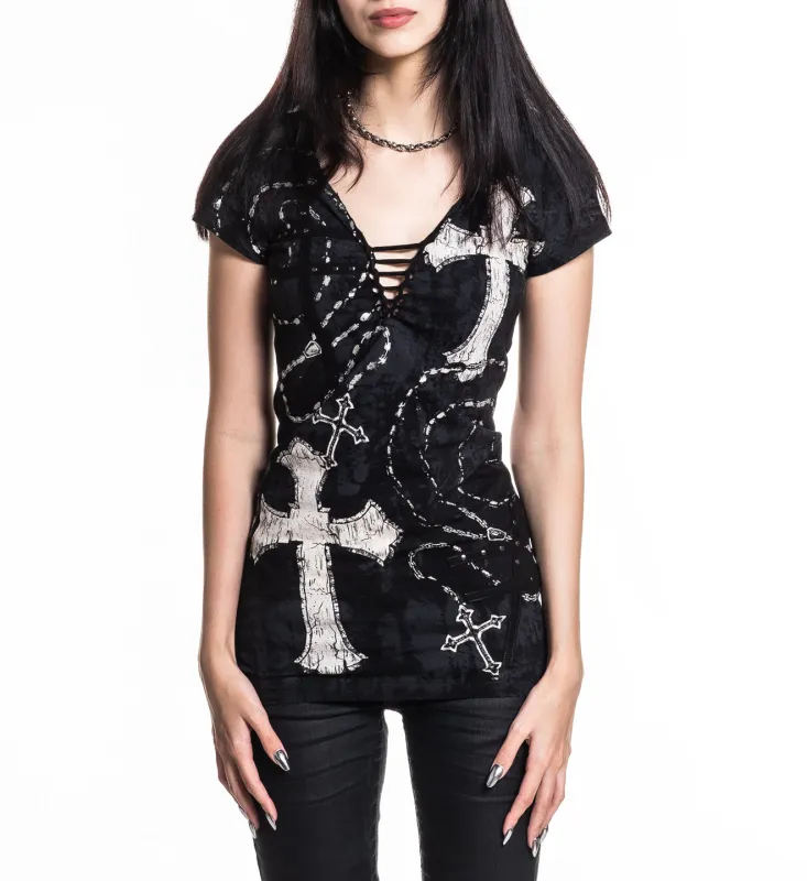 Rosary Of Life Tee sold by Affliction