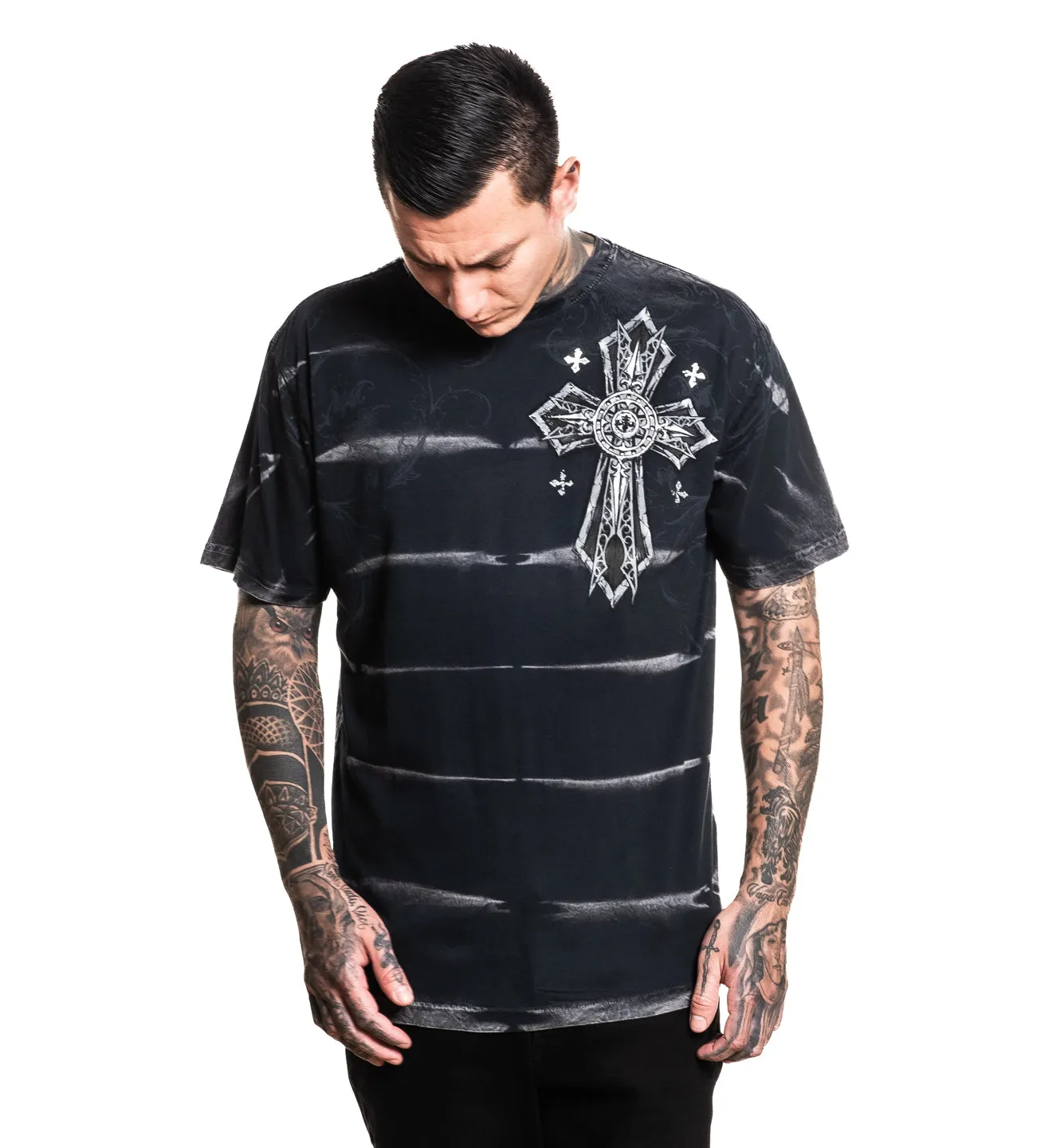 Registered Tee sold by Affliction product image thumbnail 4