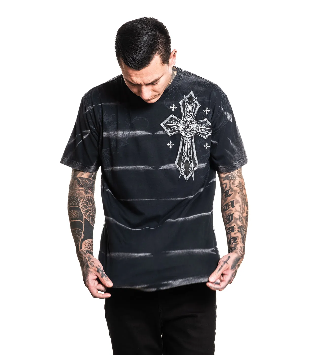 Registered Tee sold by Affliction product image thumbnail 5
