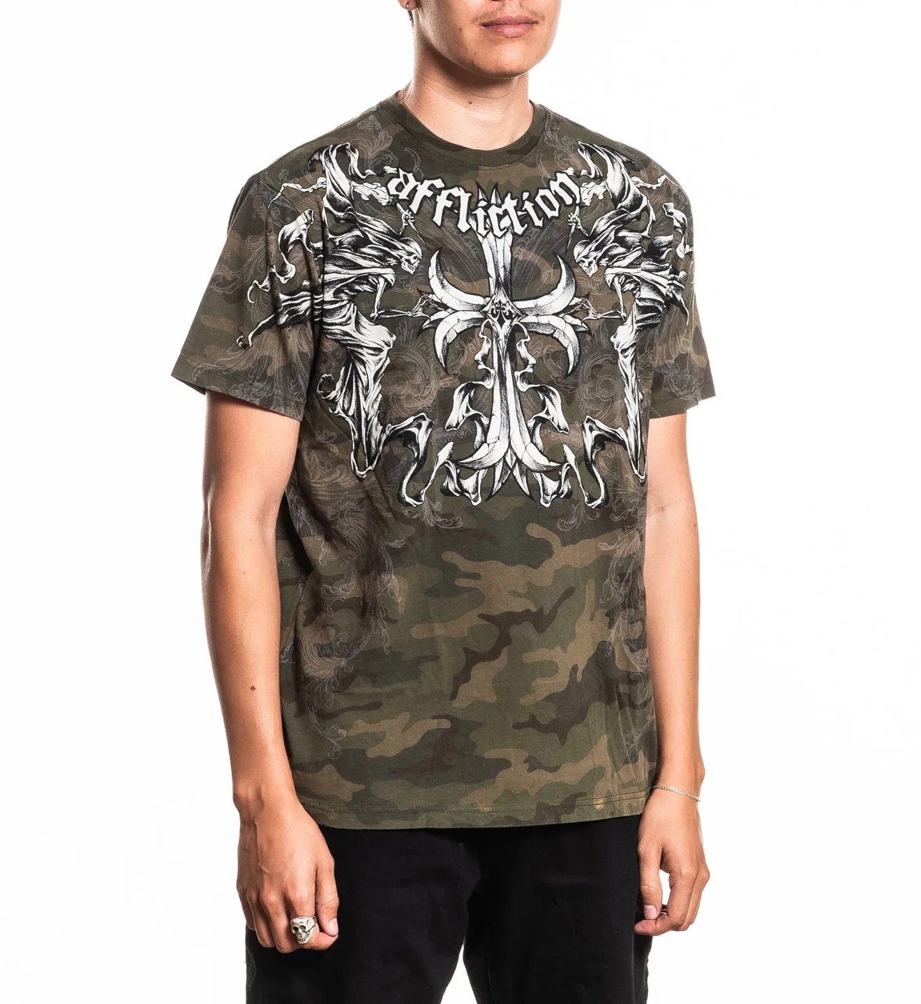 Jump Tee sold by Affliction product image thumbnail 5