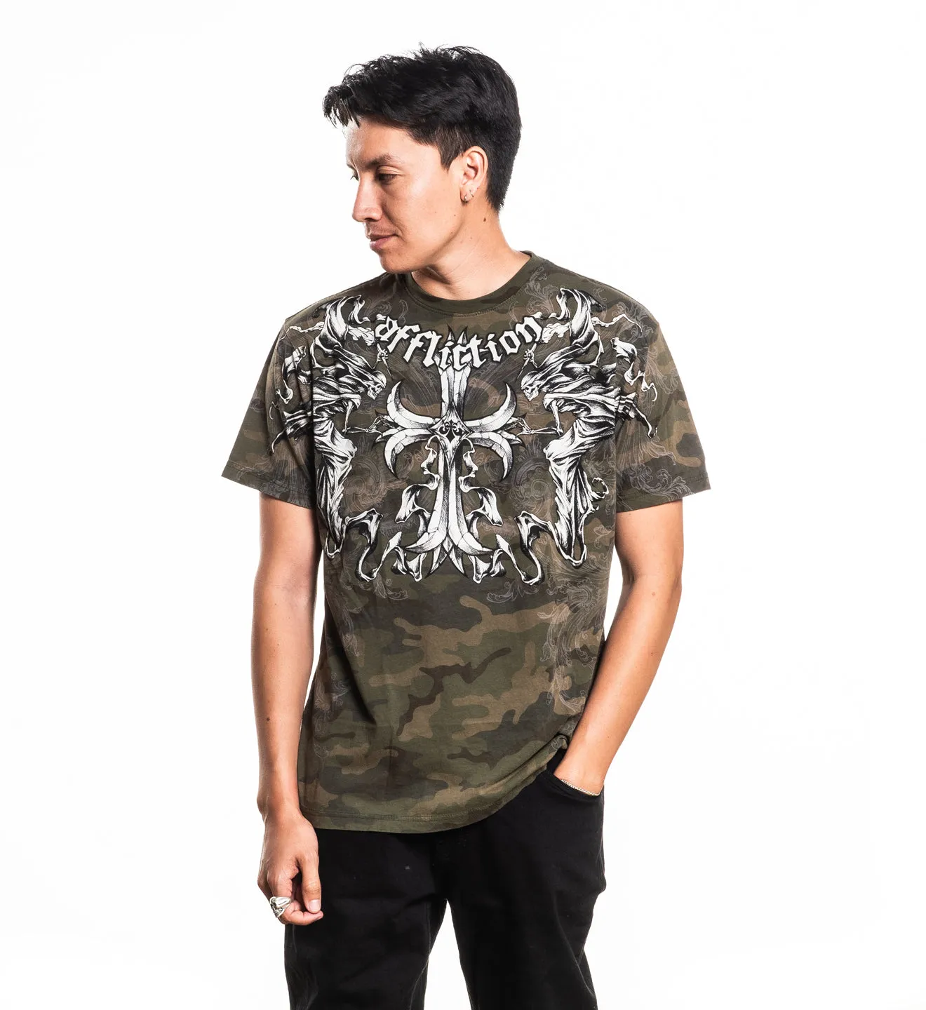 Jump Tee sold by Affliction product image thumbnail 2