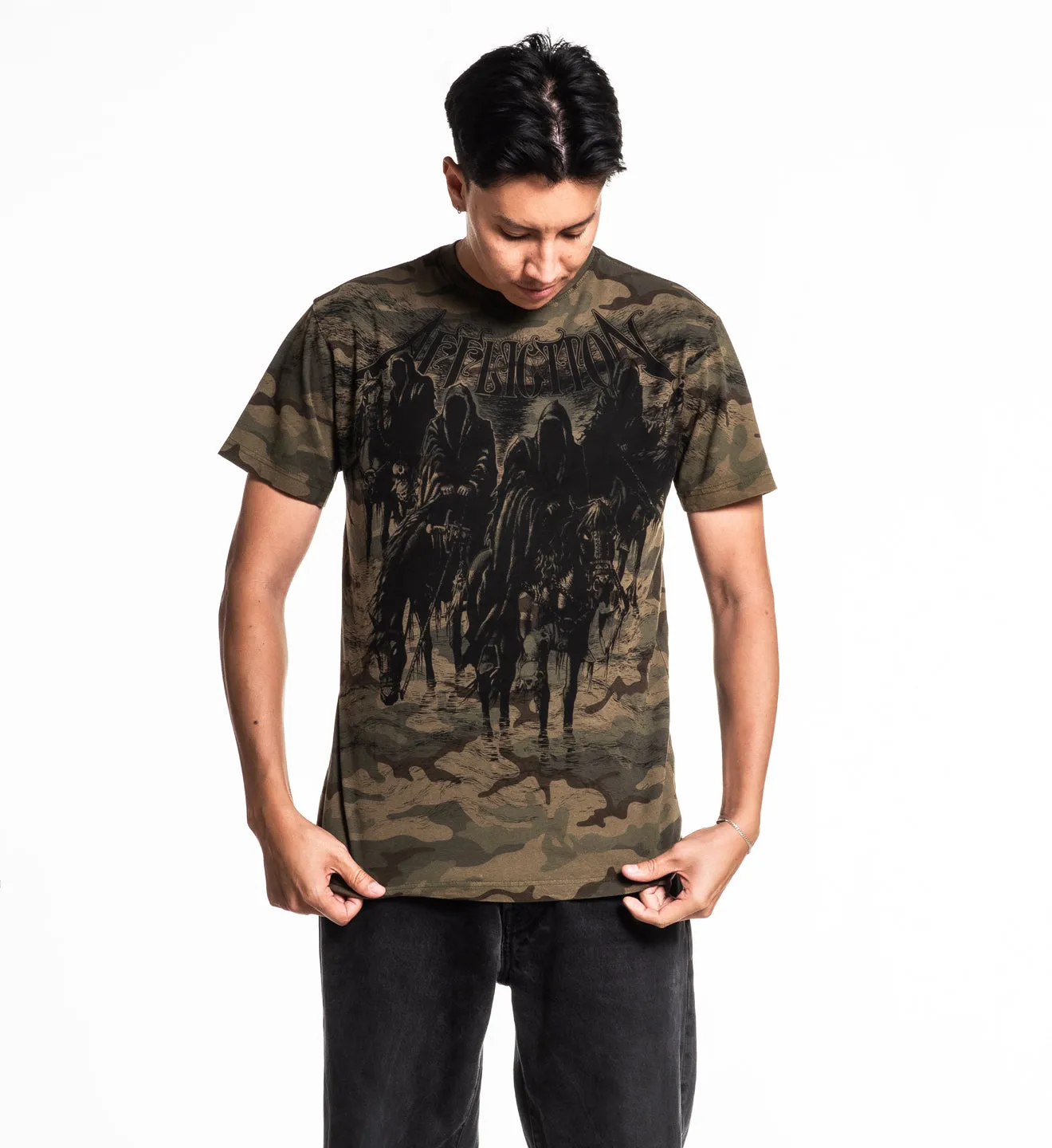 Black Night Tee sold by Affliction product image thumbnail 2