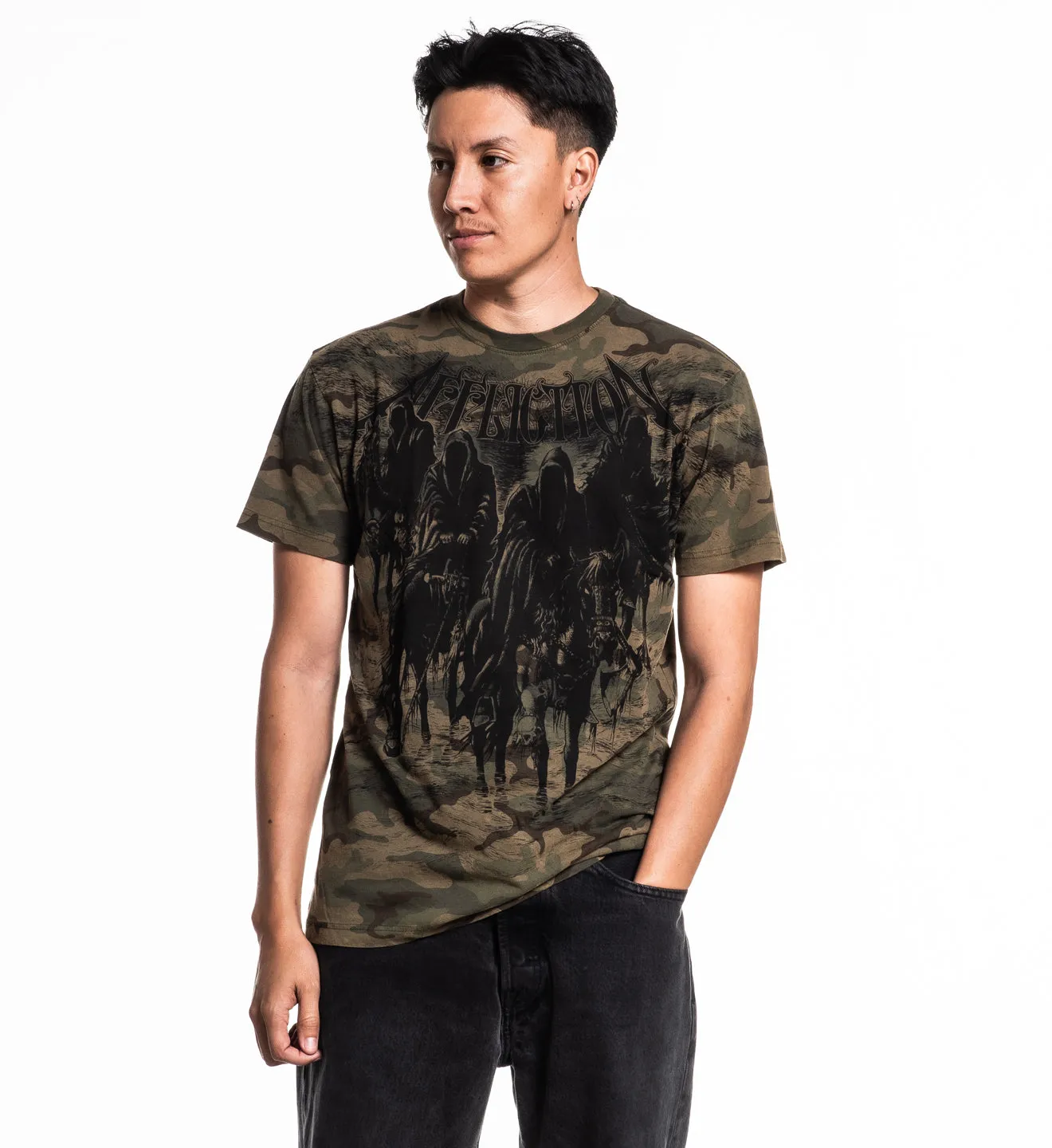 Black Night Tee sold by Affliction product image thumbnail 3