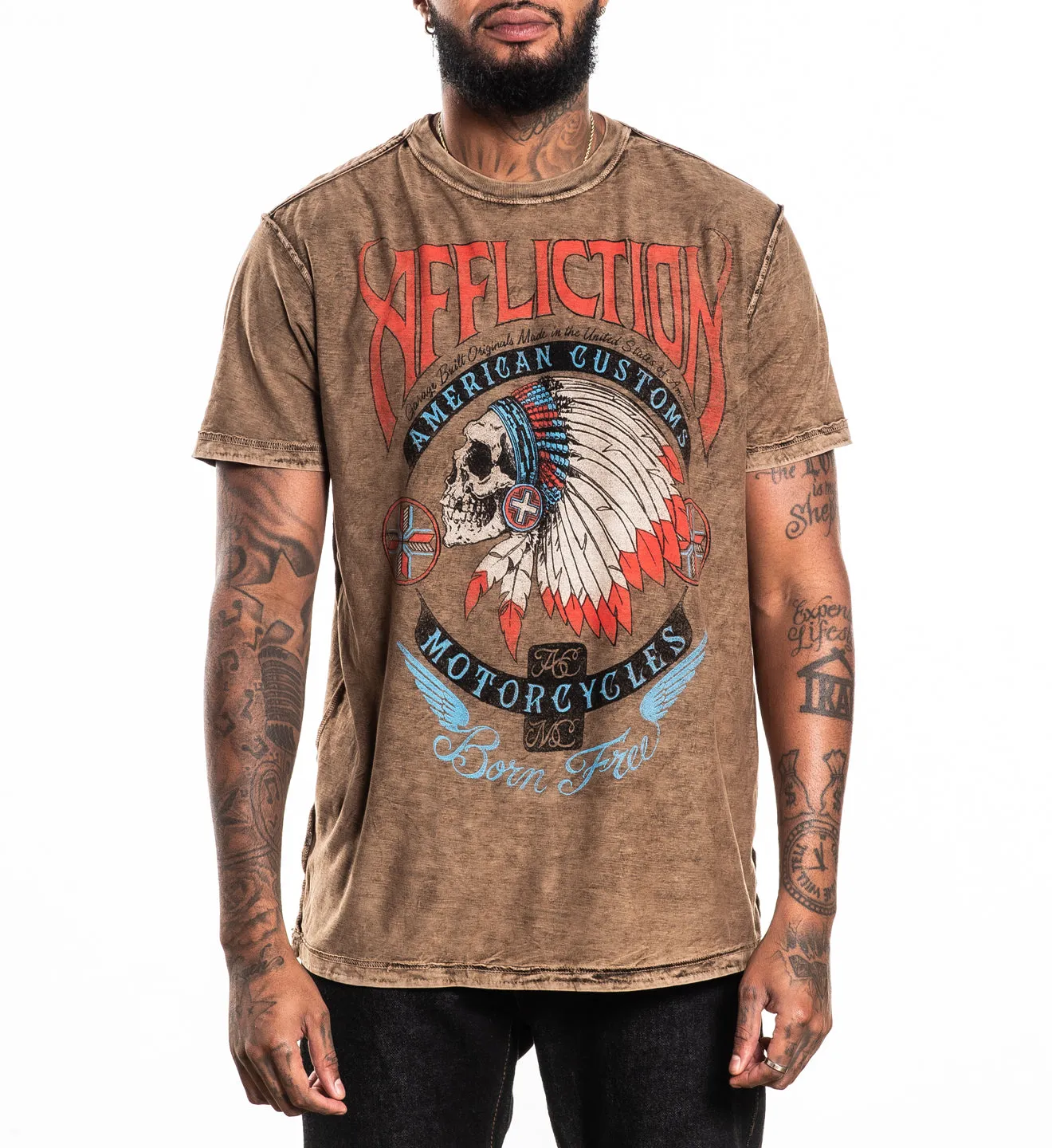 Eternal Throne Reversible Tee sold by Affliction product image thumbnail 2